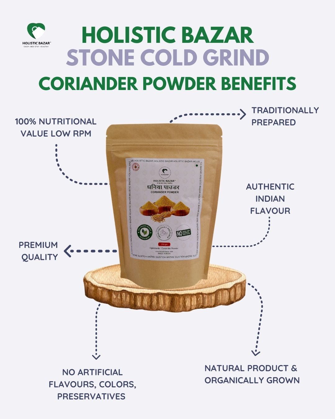 Holistic Bazar Coriander Powder Benefits