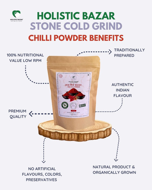 Holistic Bazar Red Chilli Powder benefits