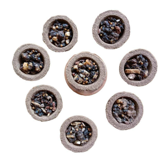 Sambrani Dhoop Cups (15 Pieces) | Organic Sambrani Cup